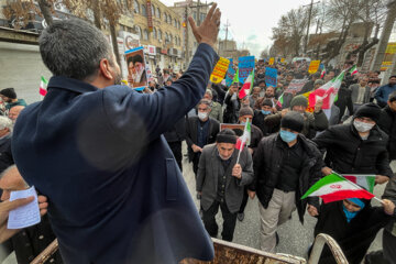 راهپیمایی سراسری در اعتراض به اهانت مجله شارلی ابدو- کرمانشاه