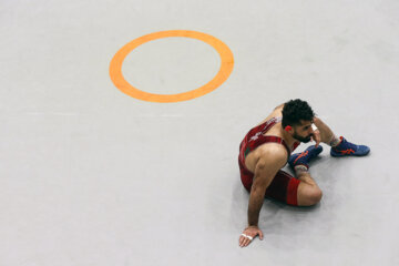 Entrenamiento de la selección nacional iraní de Lucha Grecorromana