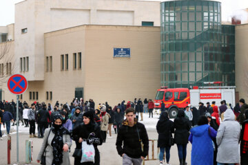 Segundo día de los Exámenes de acceso a las universidades en Zanyan