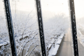 Un día de nieve en Shahr-e kord
