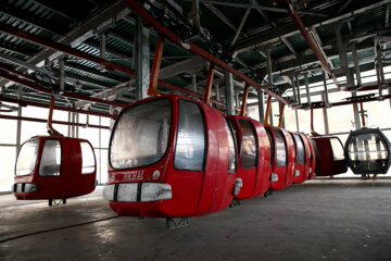 Hiver 2023 : station de ski de Tochal à Téhéran