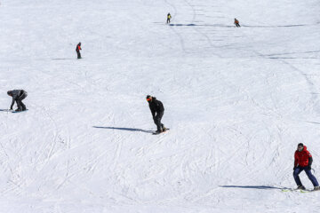 Hiver 2023 : station de ski de Tochal à Téhéran