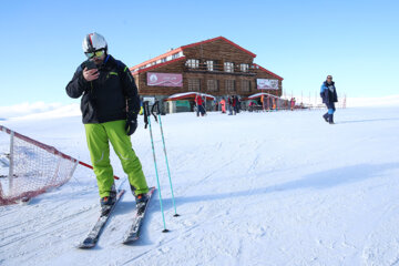 Hiver 2023 : station de ski de Tochal à Téhéran