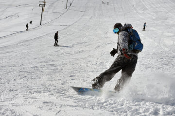 La clausura del Festival Nacional de la Nieve de Dena