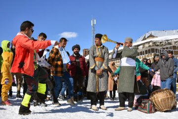 La clausura del Festival Nacional de la Nieve de Dena