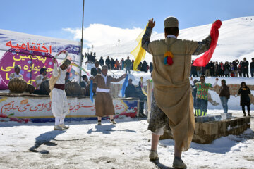 La clausura del Festival Nacional de la Nieve de Dena