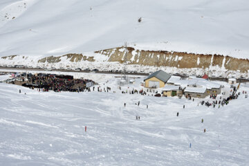 La clausura del Festival Nacional de la Nieve de Dena