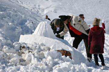 La clausura del Festival Nacional de la Nieve de Dena