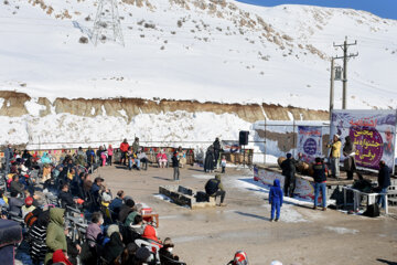 La clausura del Festival Nacional de la Nieve de Dena