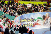 Celebración de los Hijos de la Revolución en Teherán
