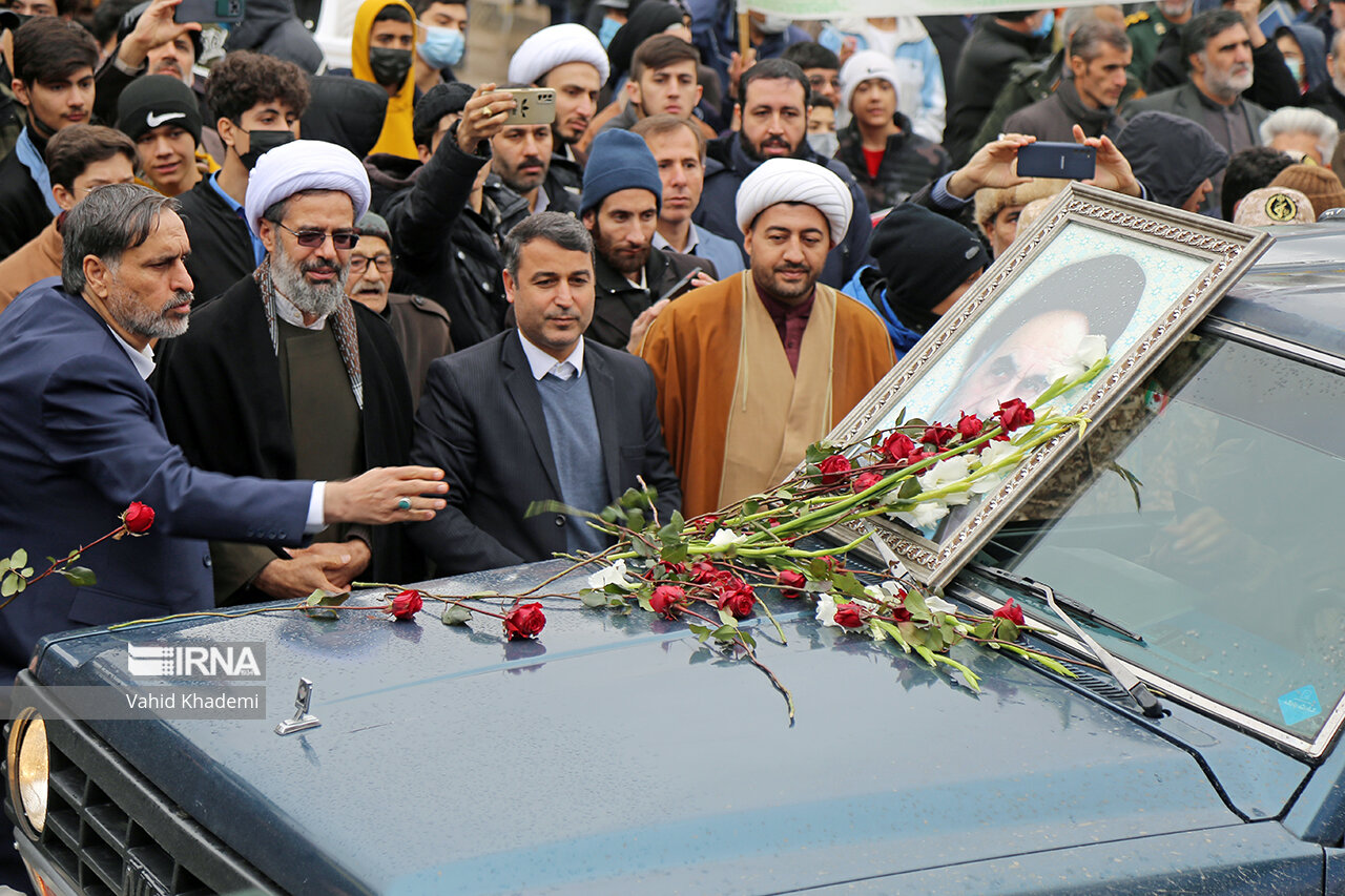 فیلم/ آغاز جشن‌های دهه فجر در خراسان‌شمالی