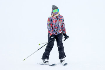Esquiar en la pista Papaei