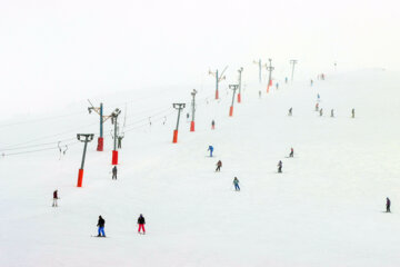 اسکی در Station de ski de Papaei dans la province de Zanjān