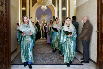 Cérémonie de la fête de la Saint-Sarkis à Téhéran