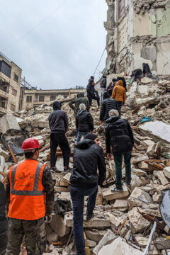 Los daños del terremoto en Siria