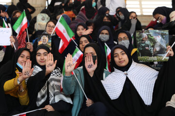 Celebración de las Hijas de la Revolución en Mashhad
