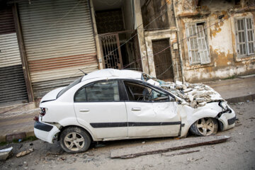 خسارات زمین لرزه در سوریه