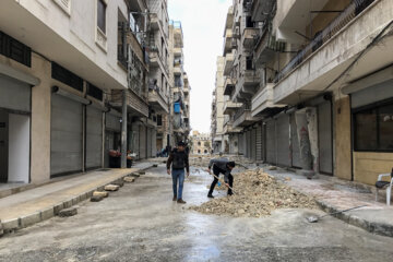 خسارات زمین لرزه در سوریه