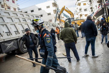 خسارات زمین لرزه در سوریه