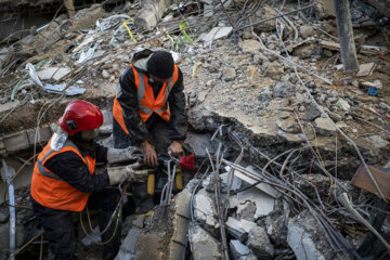 خسارات زمین لرزه در سوریه