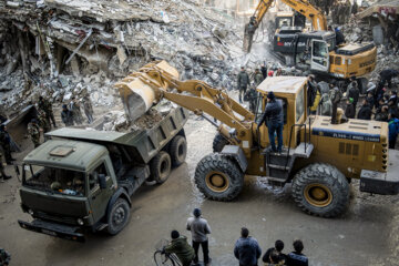 خسارات زمین لرزه در سوریه