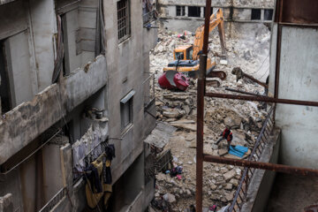 خسارات زمین لرزه در سوریه