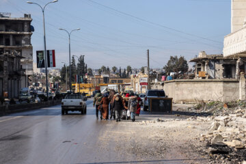 خسارات زمین لرزه در سوریه