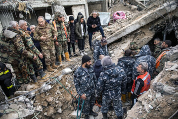 خسارات زمین لرزه در سوریه