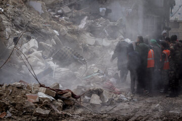 Los daños del terremoto en Siria