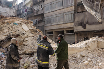 خسارات زمین لرزه در سوریه