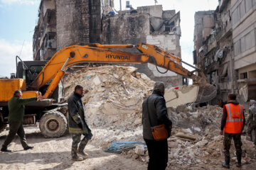 خسارات زمین لرزه در سوریه