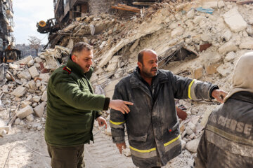 خسارات زمین لرزه در سوریه