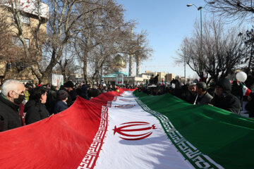 راهپیمایی چهل و چهارمین بهار انقلاب- همدان