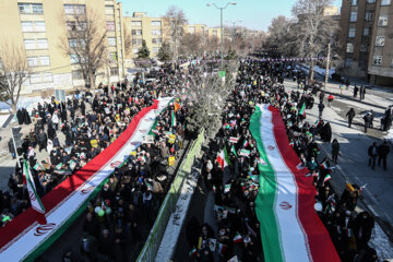 راهپیمایی چهل و چهارمین بهار انقلاب- همدان