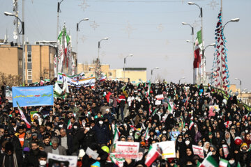 راهپیمایی چهل و چهارمین بهار انقلاب- همدان