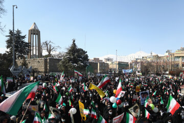 راهپیمایی چهل و چهارمین بهار انقلاب- همدان