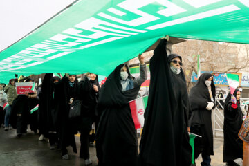 راهپیمایی چهل و چهارمین بهار انقلاب- مشهد