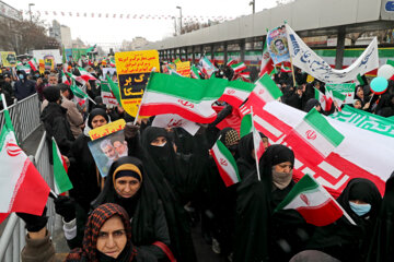 راهپیمایی چهل و چهارمین بهار انقلاب- مشهد