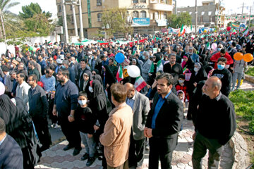 راهپیمایی چهل و چهارمین بهار انقلاب- بوشهر