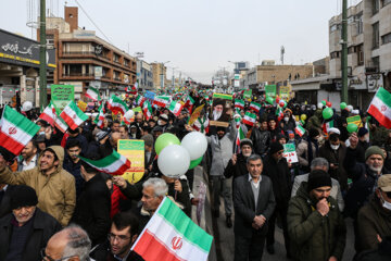 راهپیمایی چهل و چهارمین بهار انقلاب- قزوین