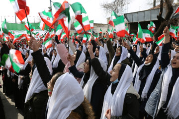 راهپیمایی چهل و چهارمین بهار انقلاب- قزوین