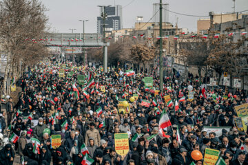 راهپیمایی چهل و چهارمین بهار انقلاب- قزوین