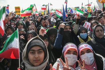 راهپیمایی چهل و چهارمین بهار انقلاب در تهران- ۱