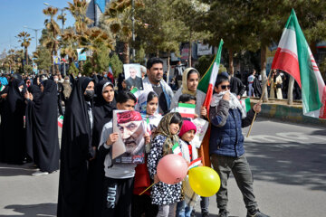 راهپیمایی چهل و چهارمین بهار انقلاب- زاهدان