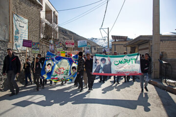 راهپیمایی چهل و چهارمین بهار انقلاب- روستای سوادجان