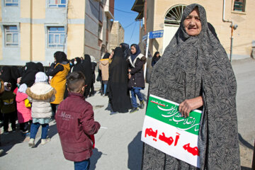 راهپیمایی چهل و چهارمین بهار انقلاب- روستای سوادجان