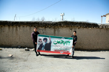 راهپیمایی چهل و چهارمین بهار انقلاب- روستای سوادجان