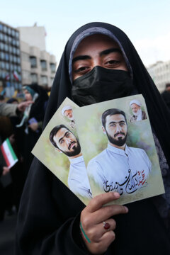 راهپیمایی چهل و چهارمین بهار انقلاب در تهران