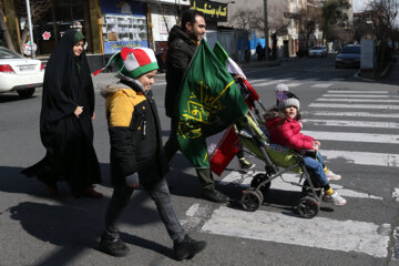 راهپیمایی چهل و چهارمین بهار انقلاب در تهران