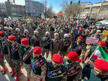 راهپیمایی چهل و چهارمین بهار انقلاب- کرمانشاه